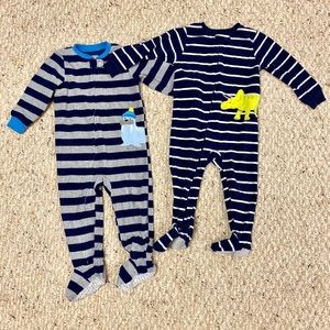 2T fleece pajamas carter’s